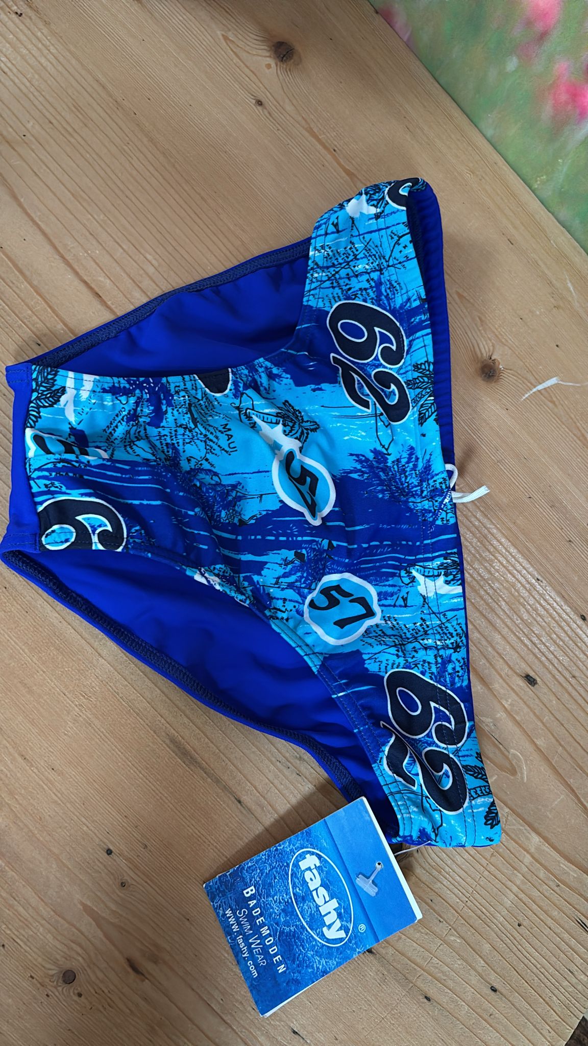 Badehose blau