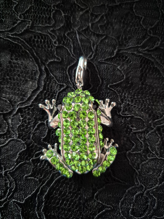 Anhänger Frosch grün
