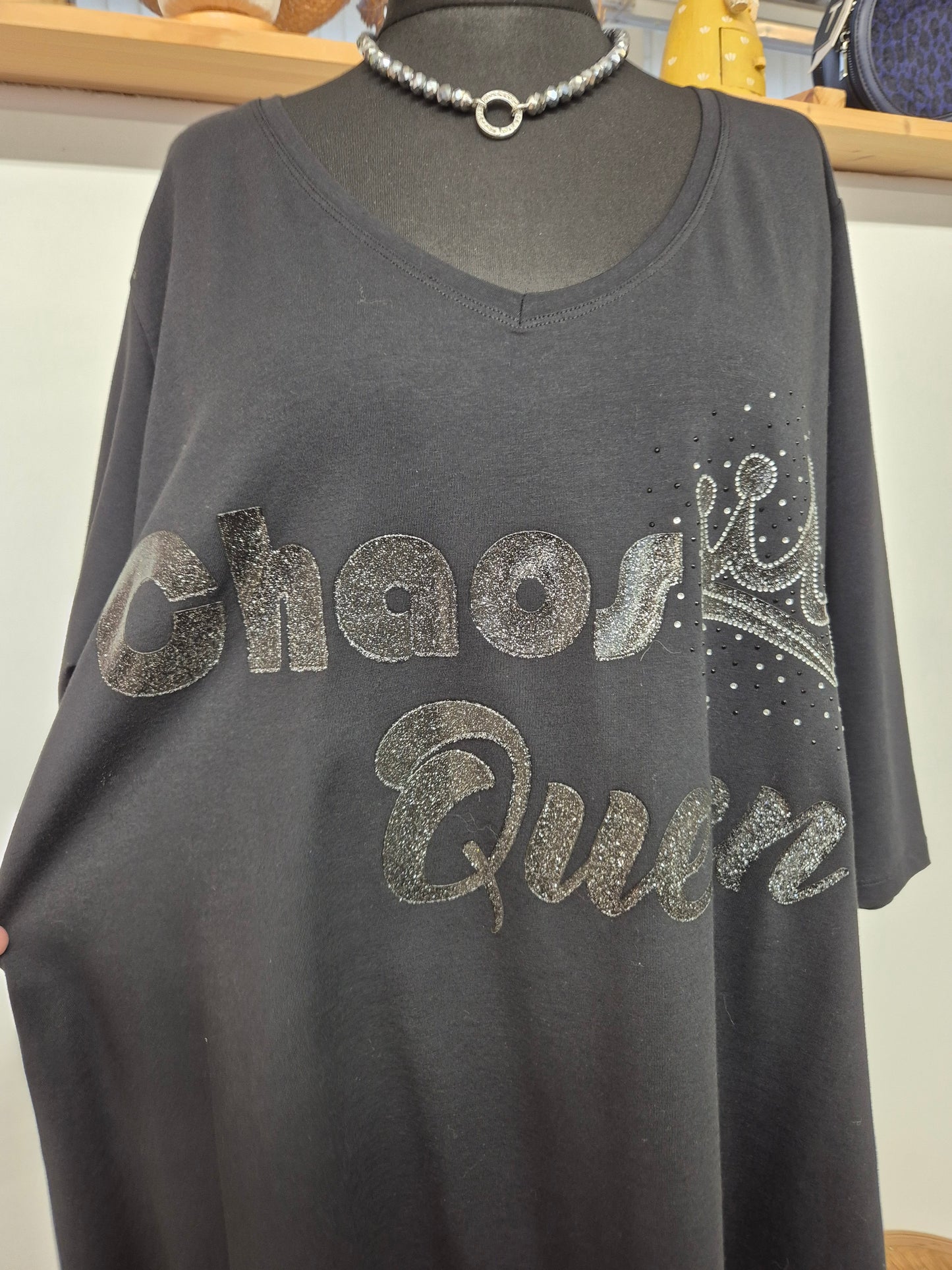 Motivshirt "Chaos Queen"