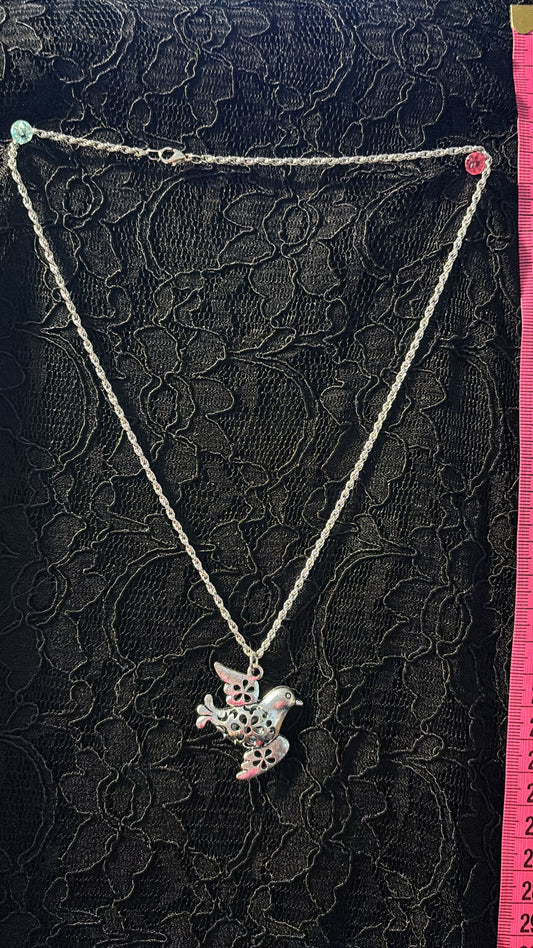 Kette Taube silver