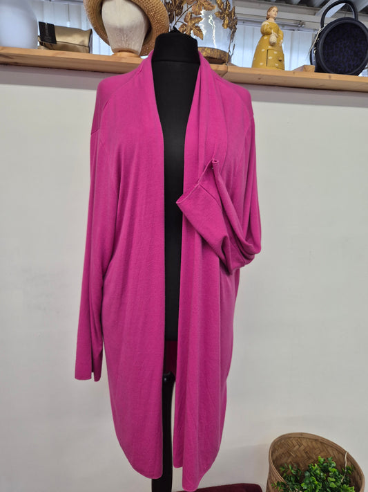 Long Strickjacke