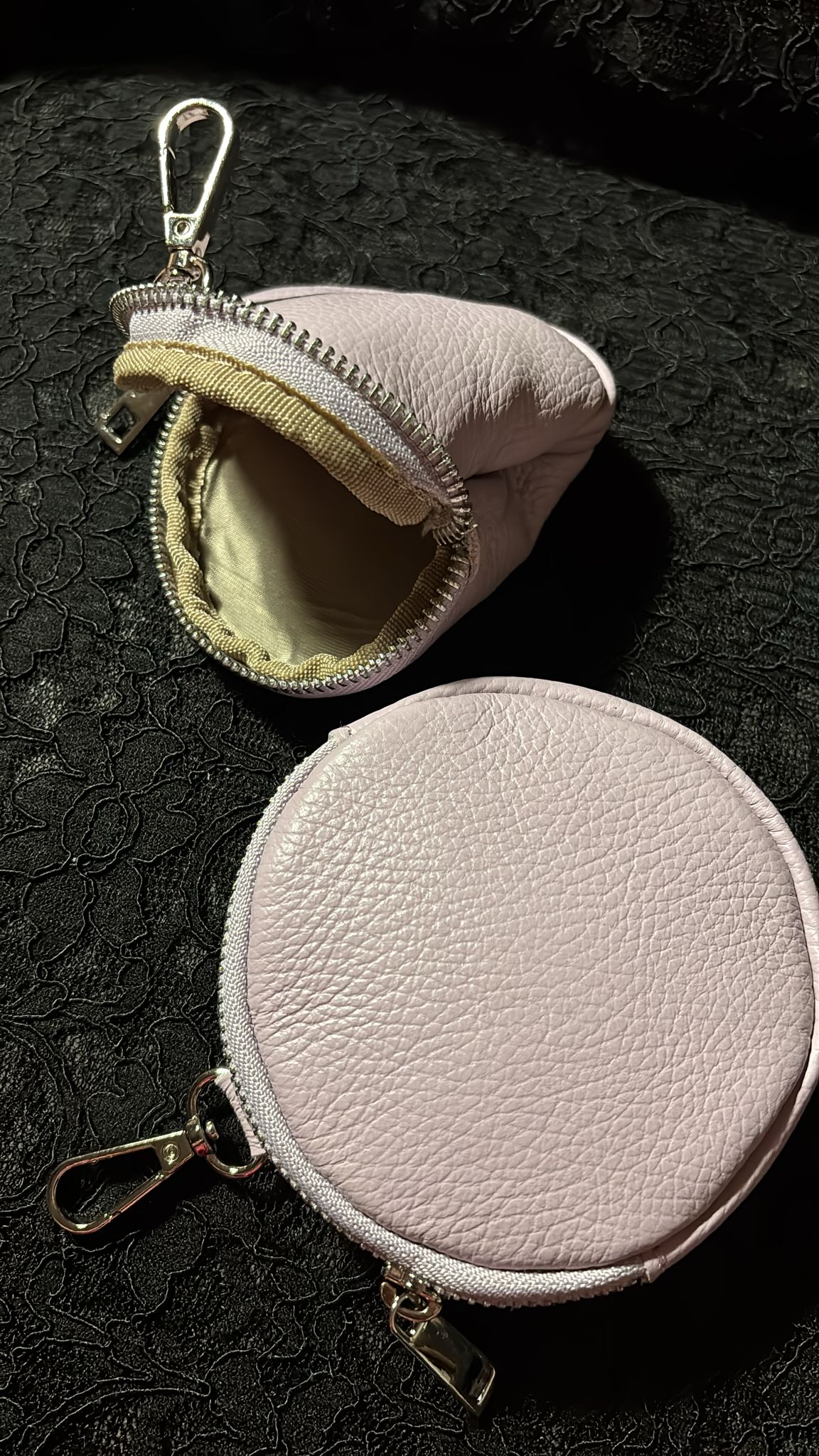 Gürtel/Handbag Leder rund