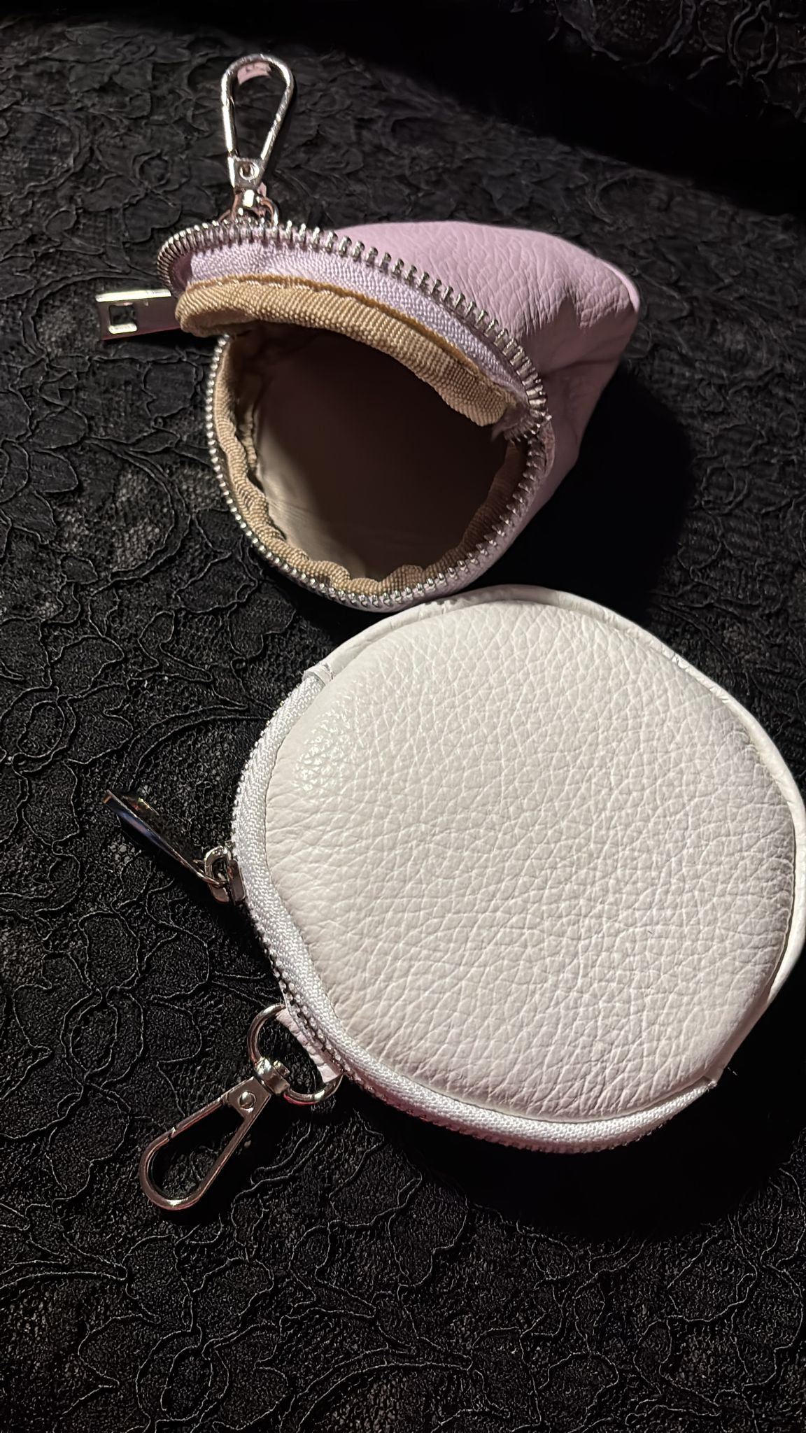 Gürtel/Handbag Leder rund