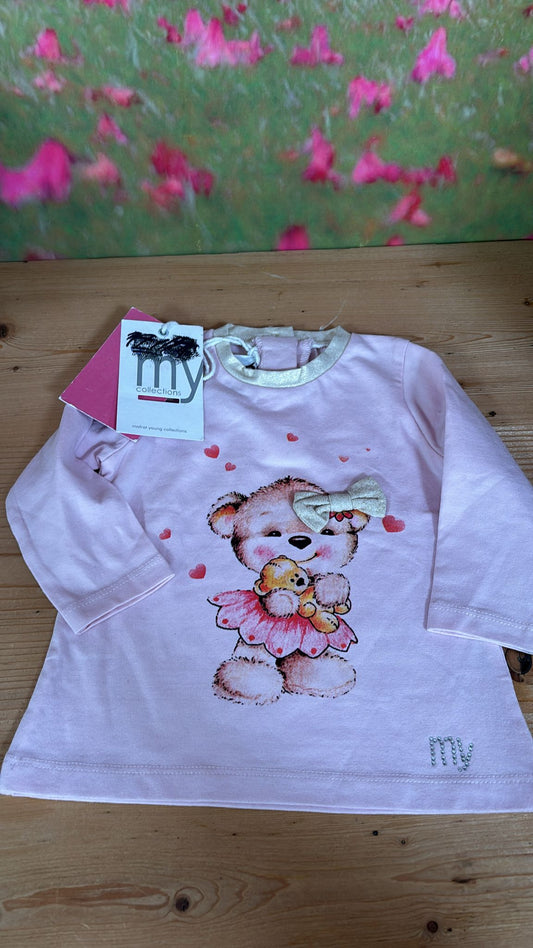 Shirt Teddy rosa