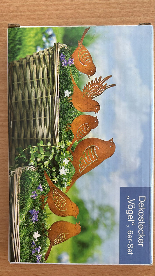 Dekostecker Vögel Set