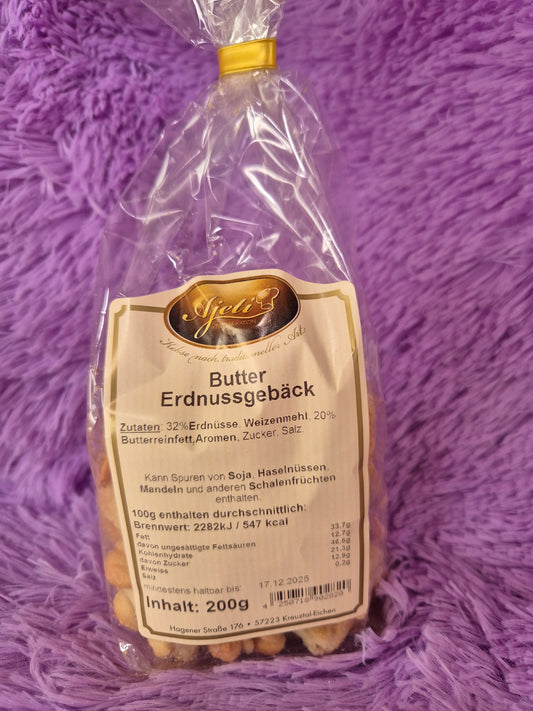 Butter Erdnussgebäck