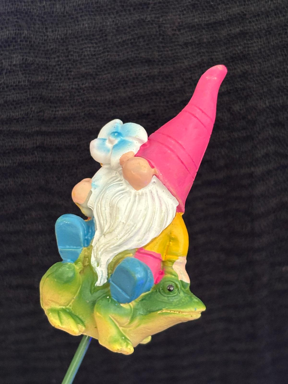 Gartenstecker Zwerge