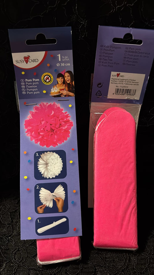 Pompom pink