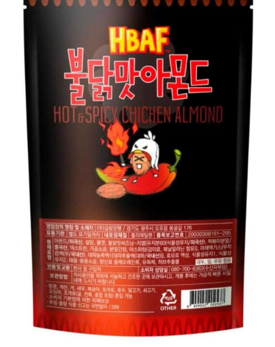 Hot Chicken Mandeln