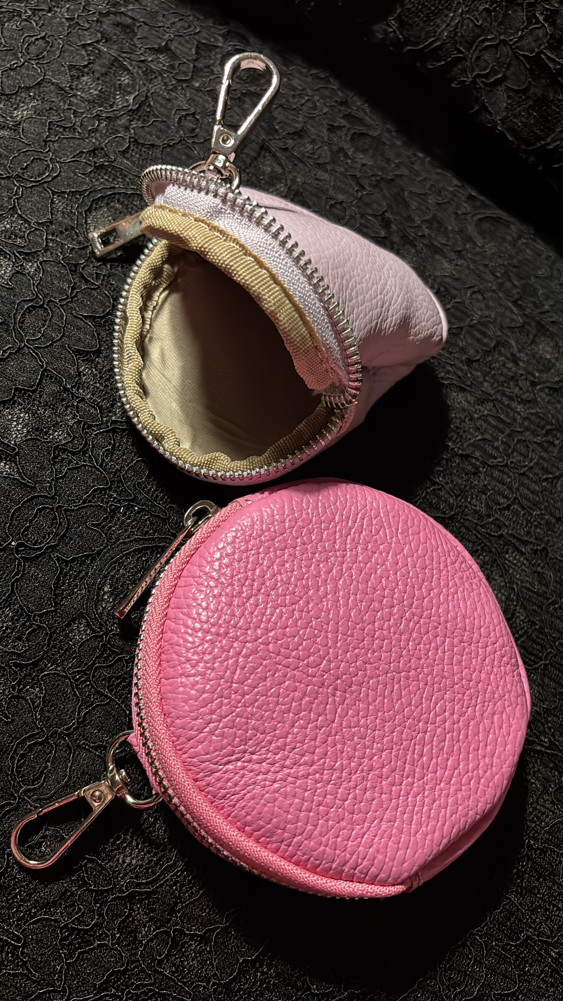 Gürtel/Handbag Leder rund