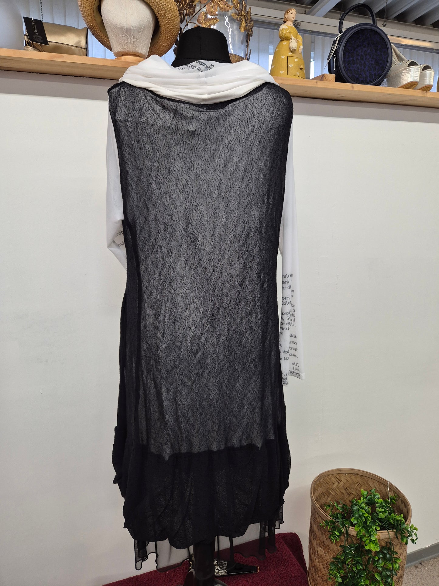 Viskose Tüllkleid