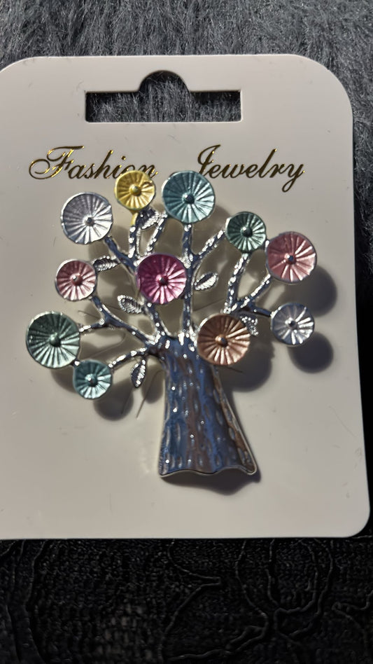 Magnetbrosche Lebensbaum