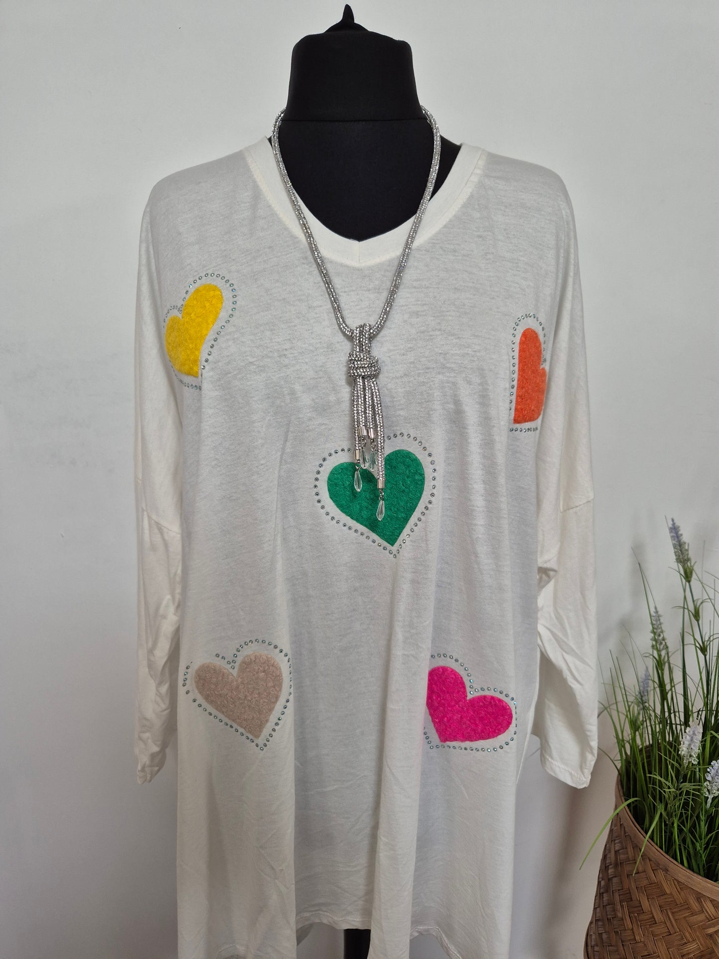 Herz Langarmshirts