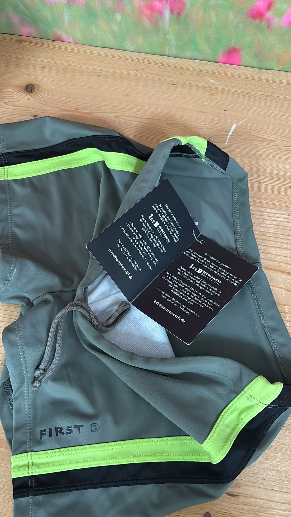 Badehose oliv
