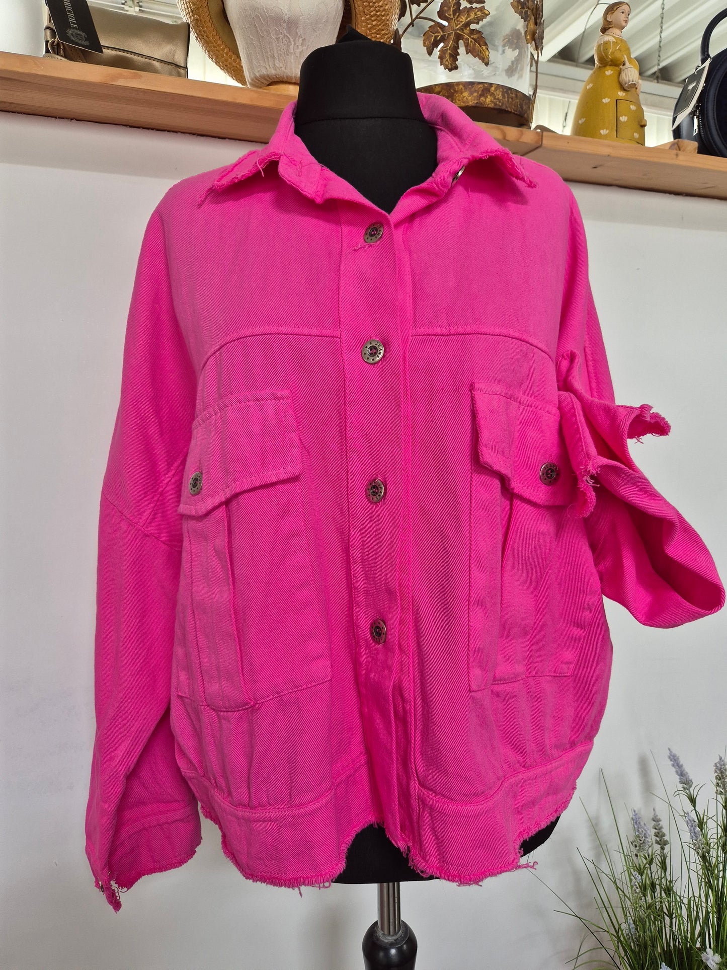 Jeansjacke Taschen