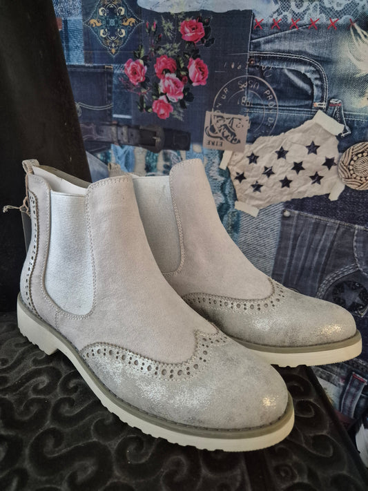 Chelsea Boots Silber