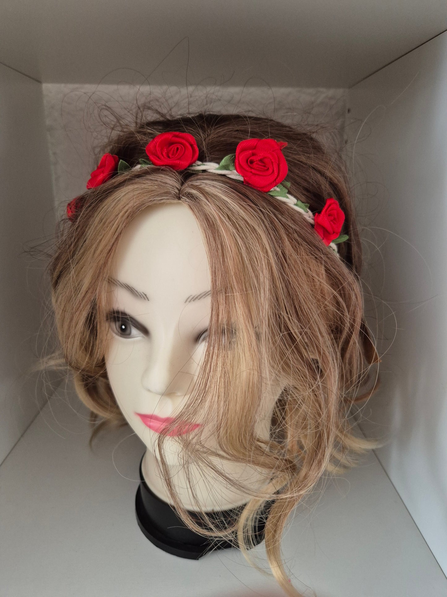 Haarband Blume