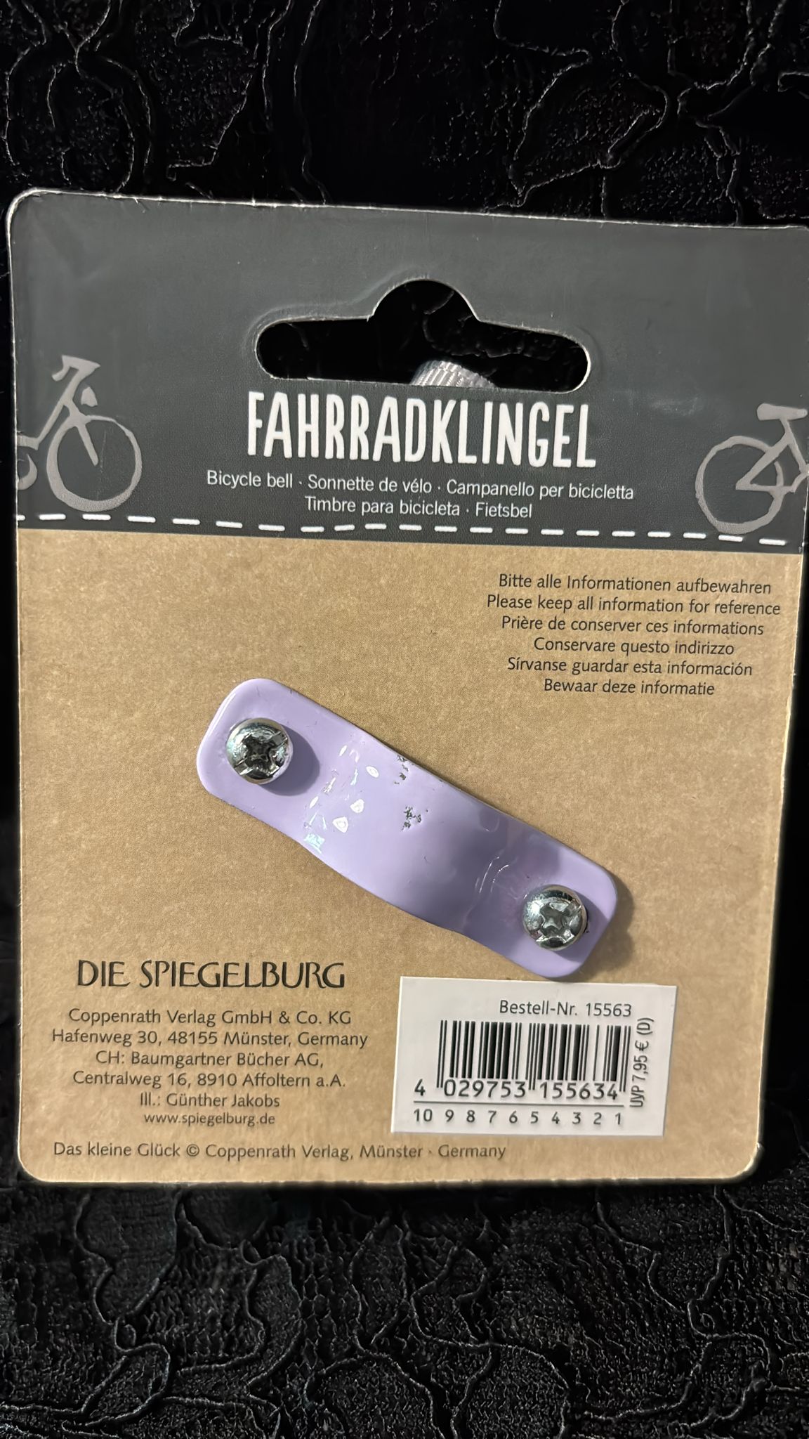 Fahrradklingel Der kleine Beschützer
