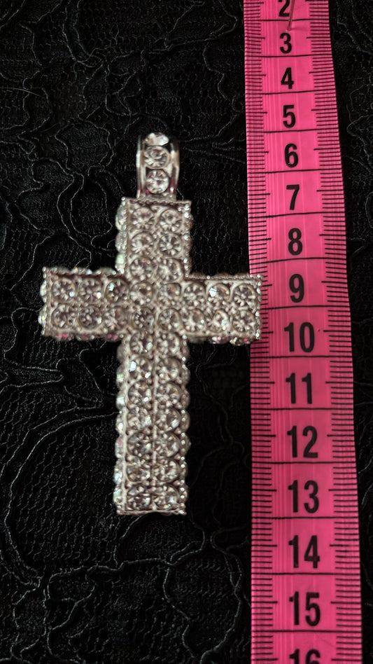Varioanhänger Kreuz silver
