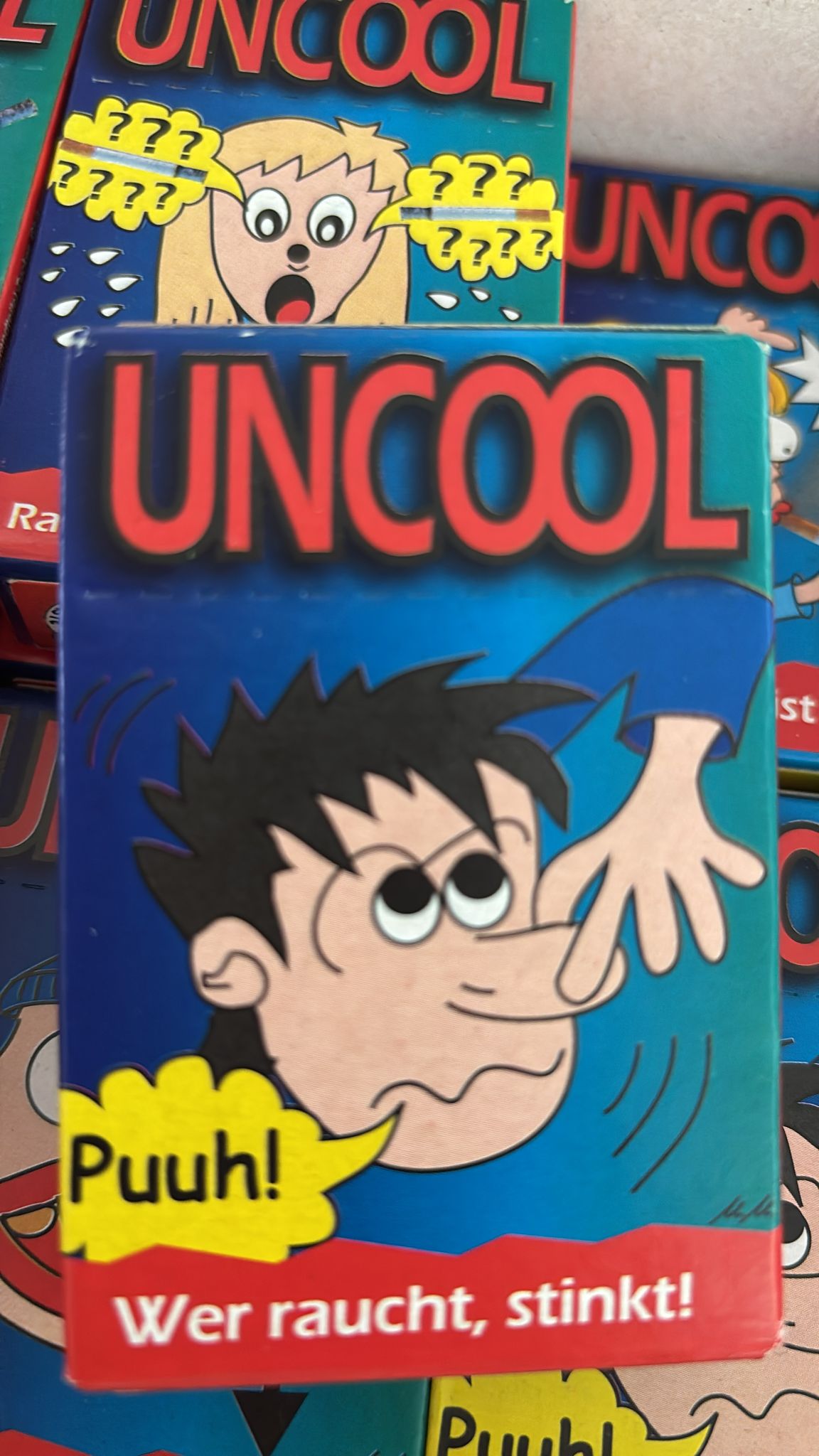 Uncool Kaugummizigaretten