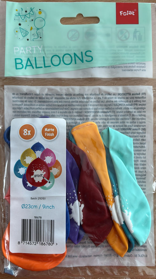 Ballons Schreiben
