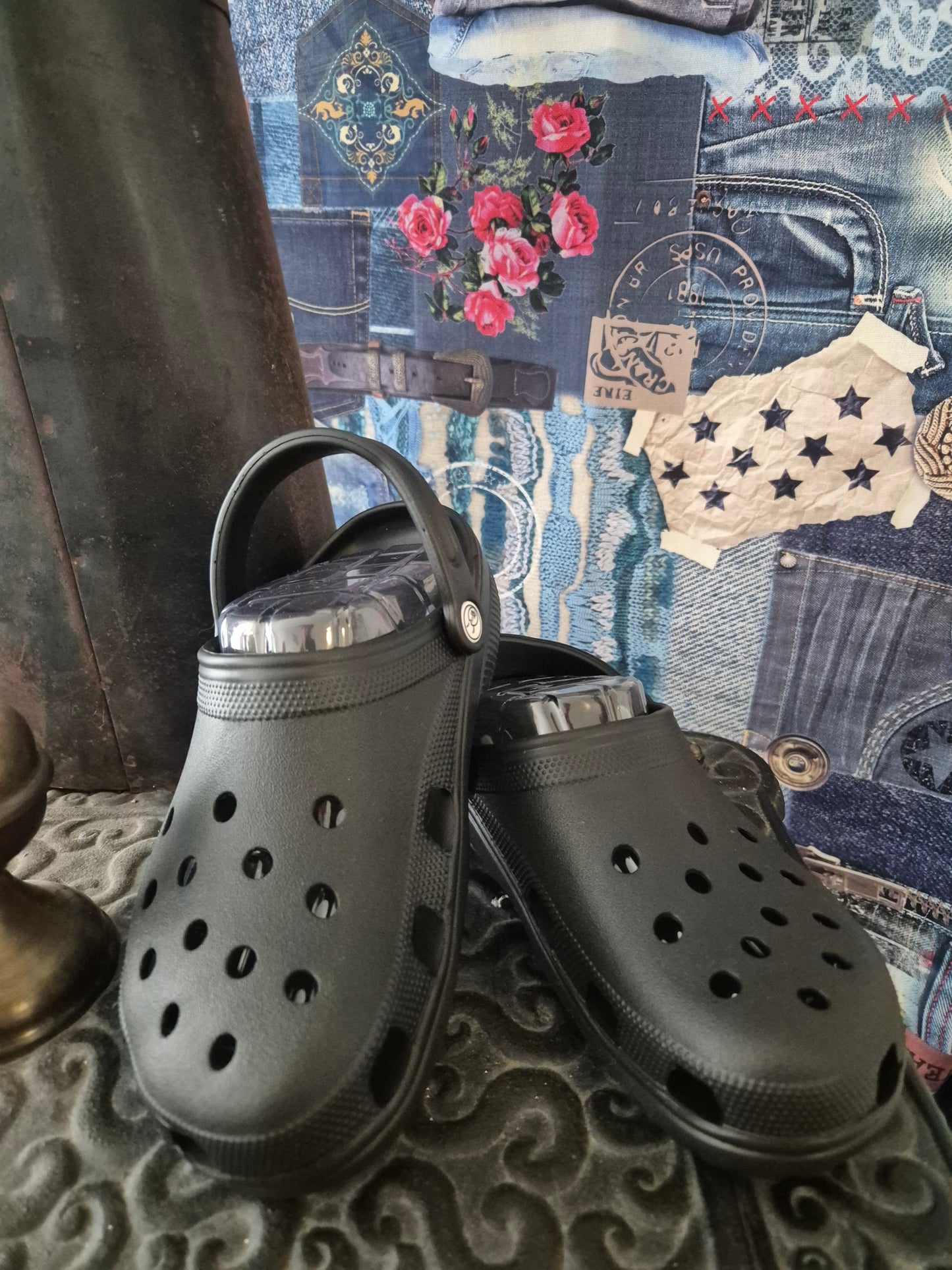 Haus/Gartenschuhe black