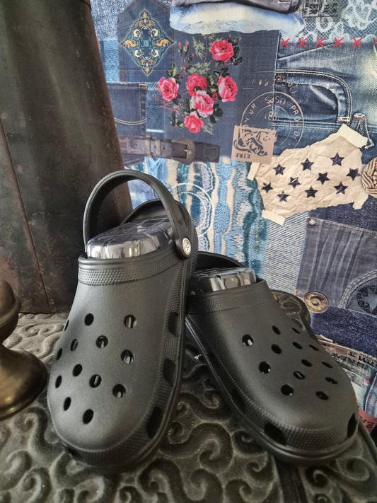 Haus/Gartenschuhe black