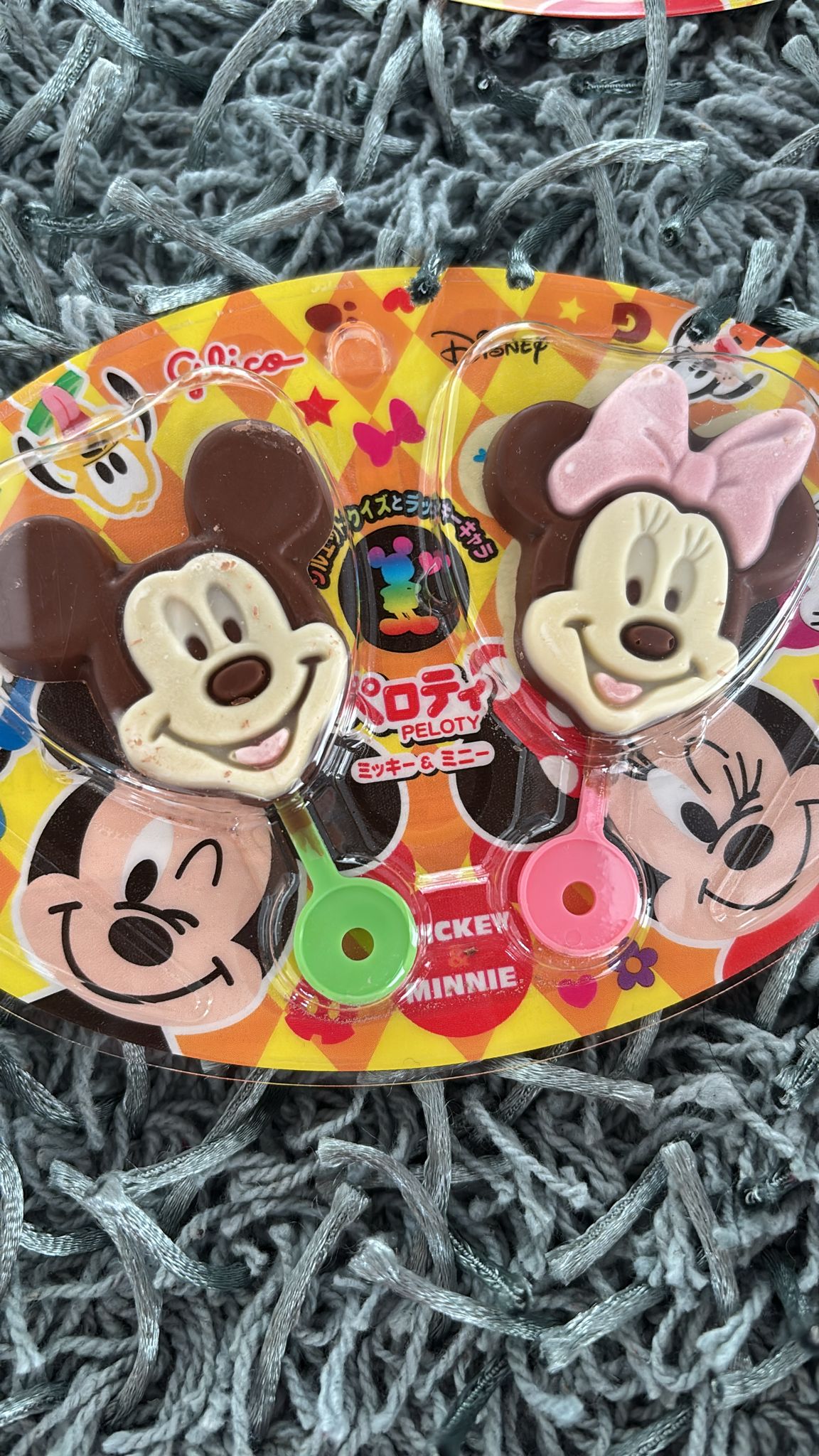 Mickey Schoko Lollies