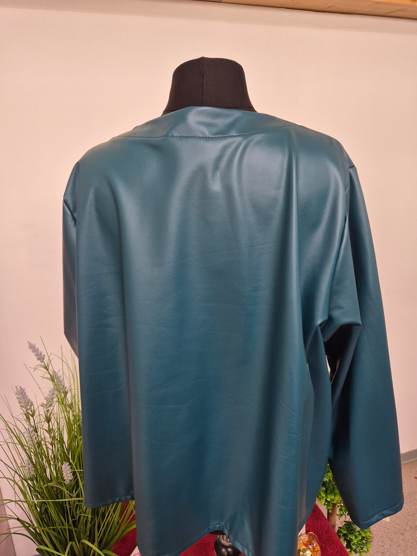 Kunstlederjacke
