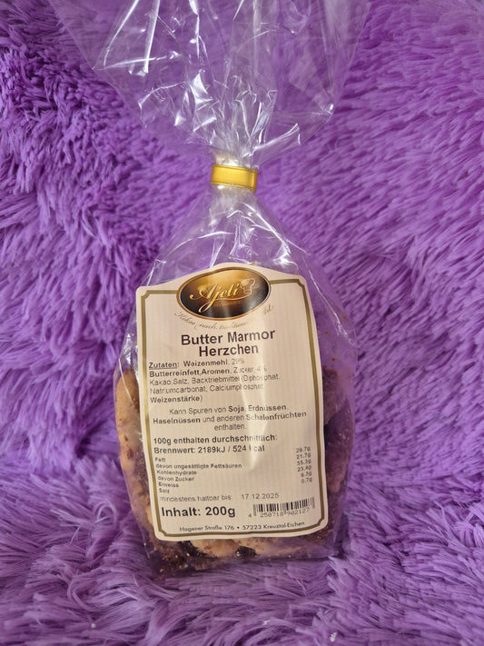 Butter Marmorherzen