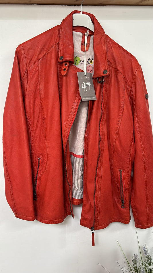 Lederjacke Bee Happy