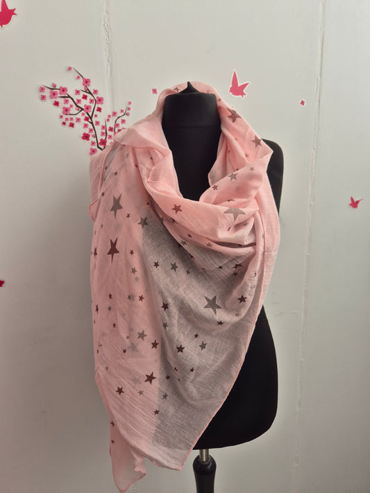 Sterntücher rosa