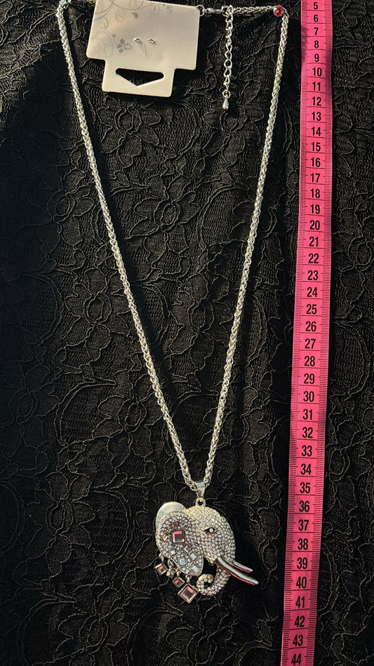 Kette Elefant Strass