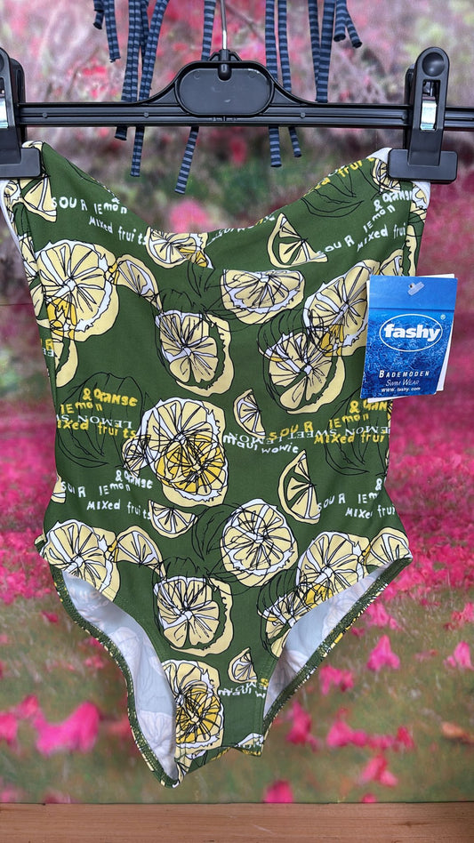 Badeanzug Swim Wear Zitrone