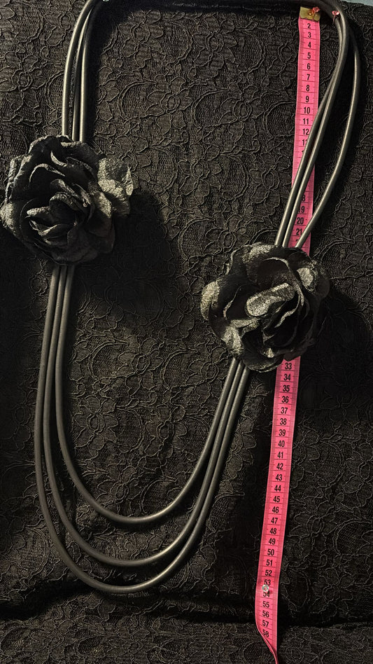 Lagenlook Kette Rose