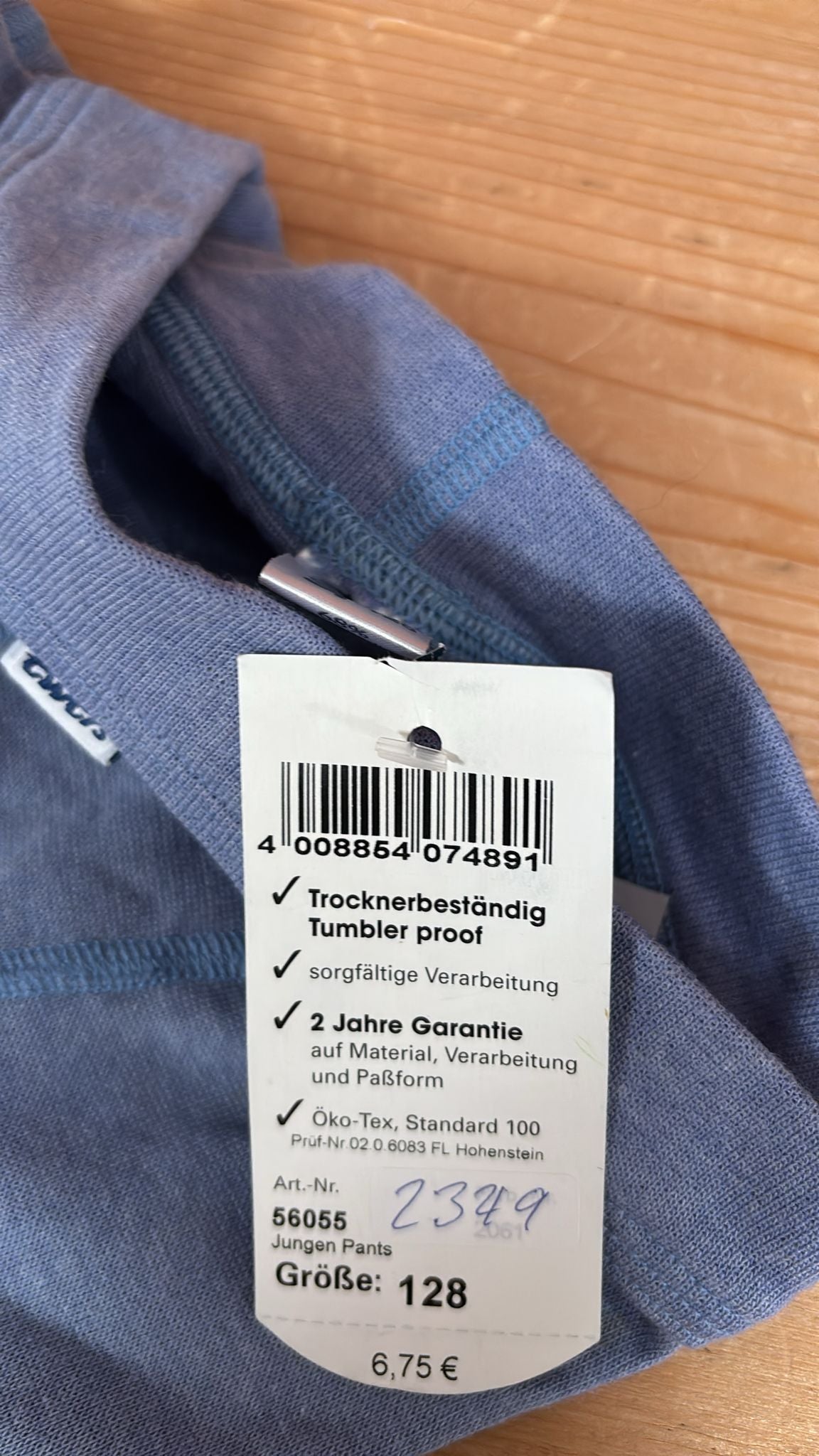 Unterhose blau