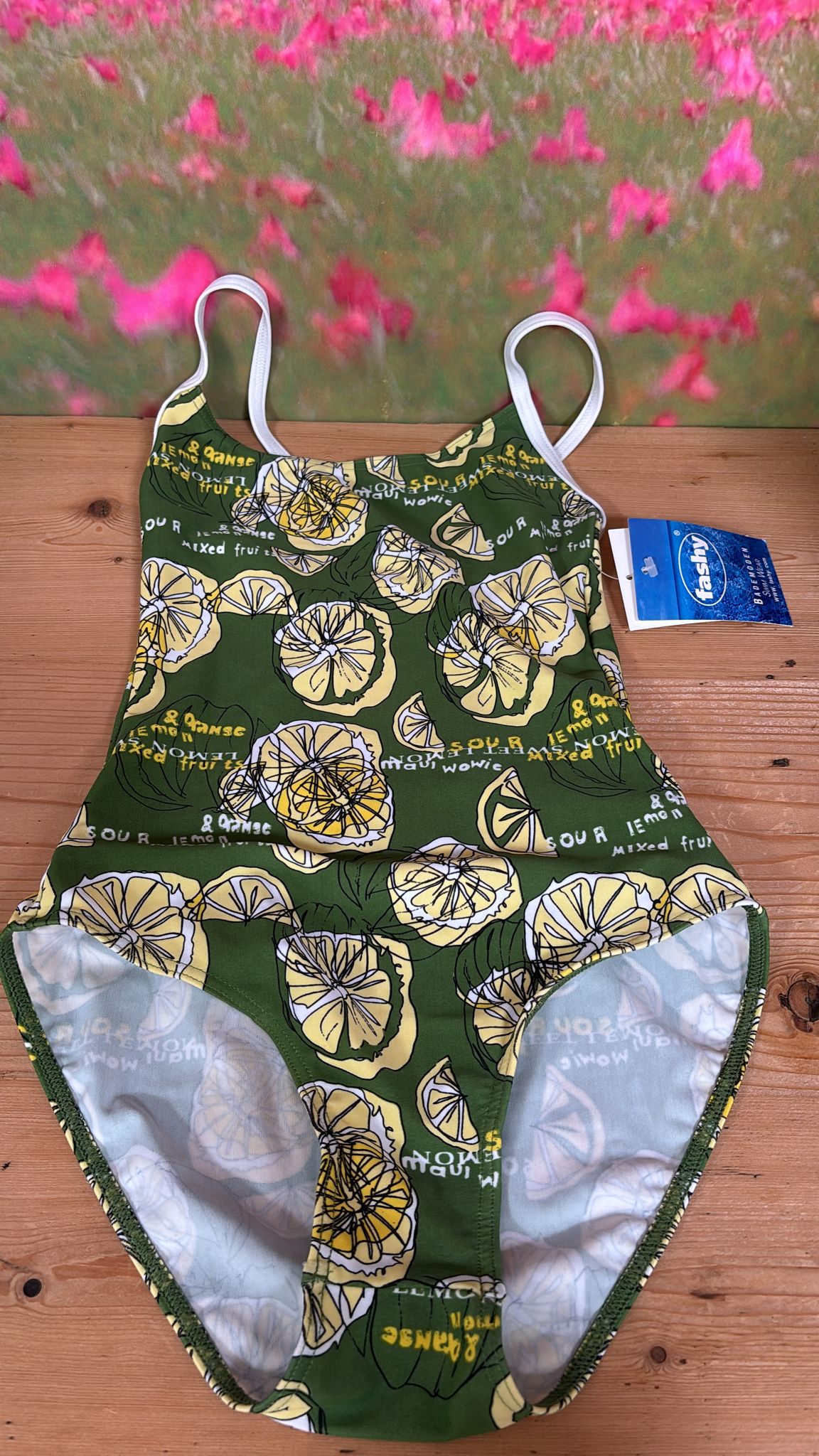 Badeanzug Swim Wear Zitrone