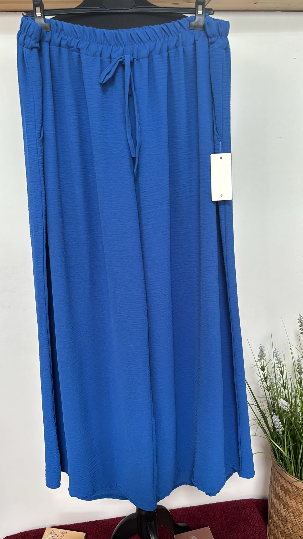 Viskosemarlenehosen mit Taschen