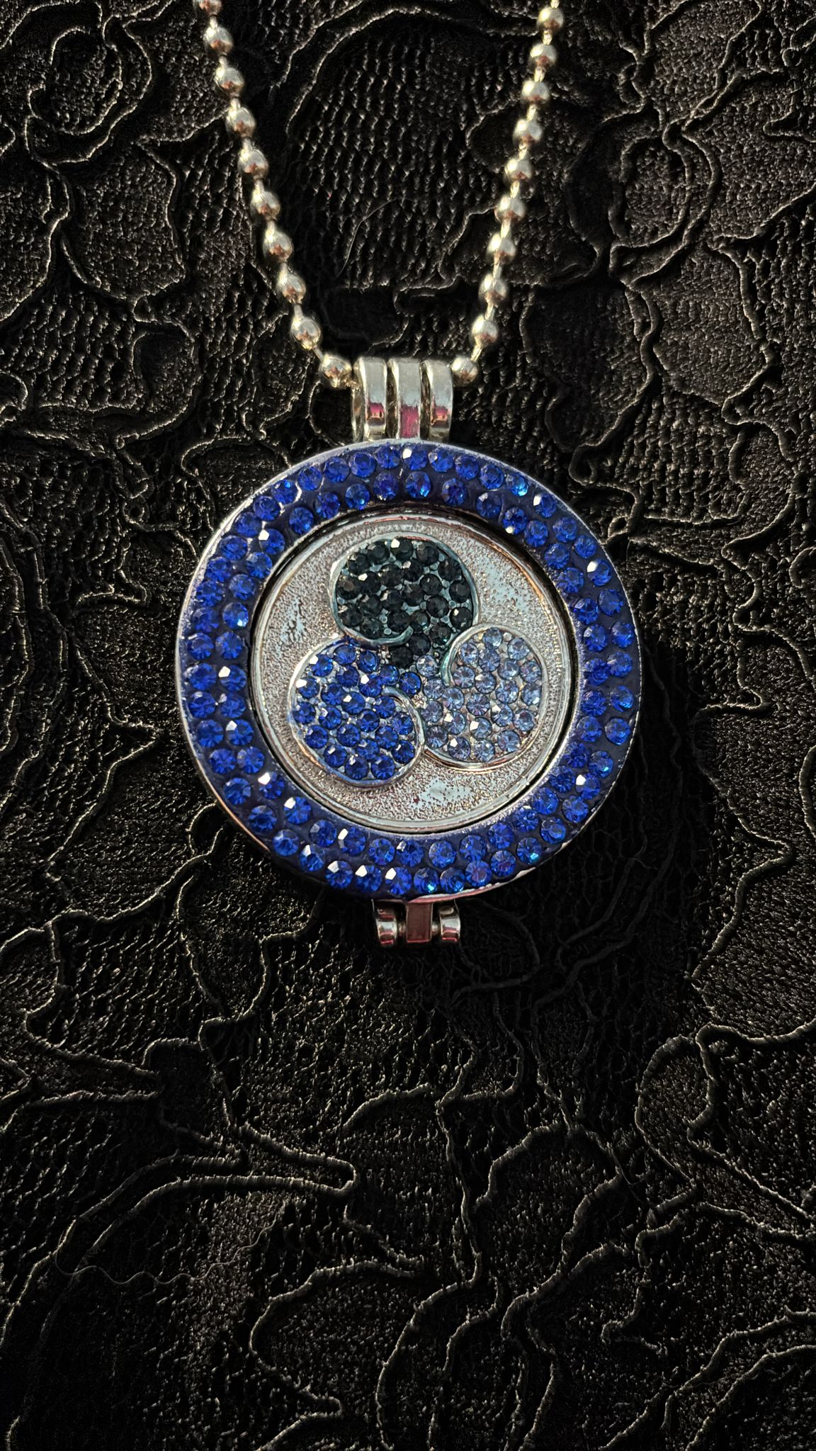 Kette Ornament blau