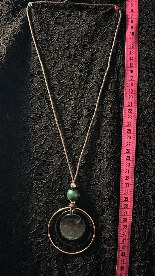 Kette Kreis braun
