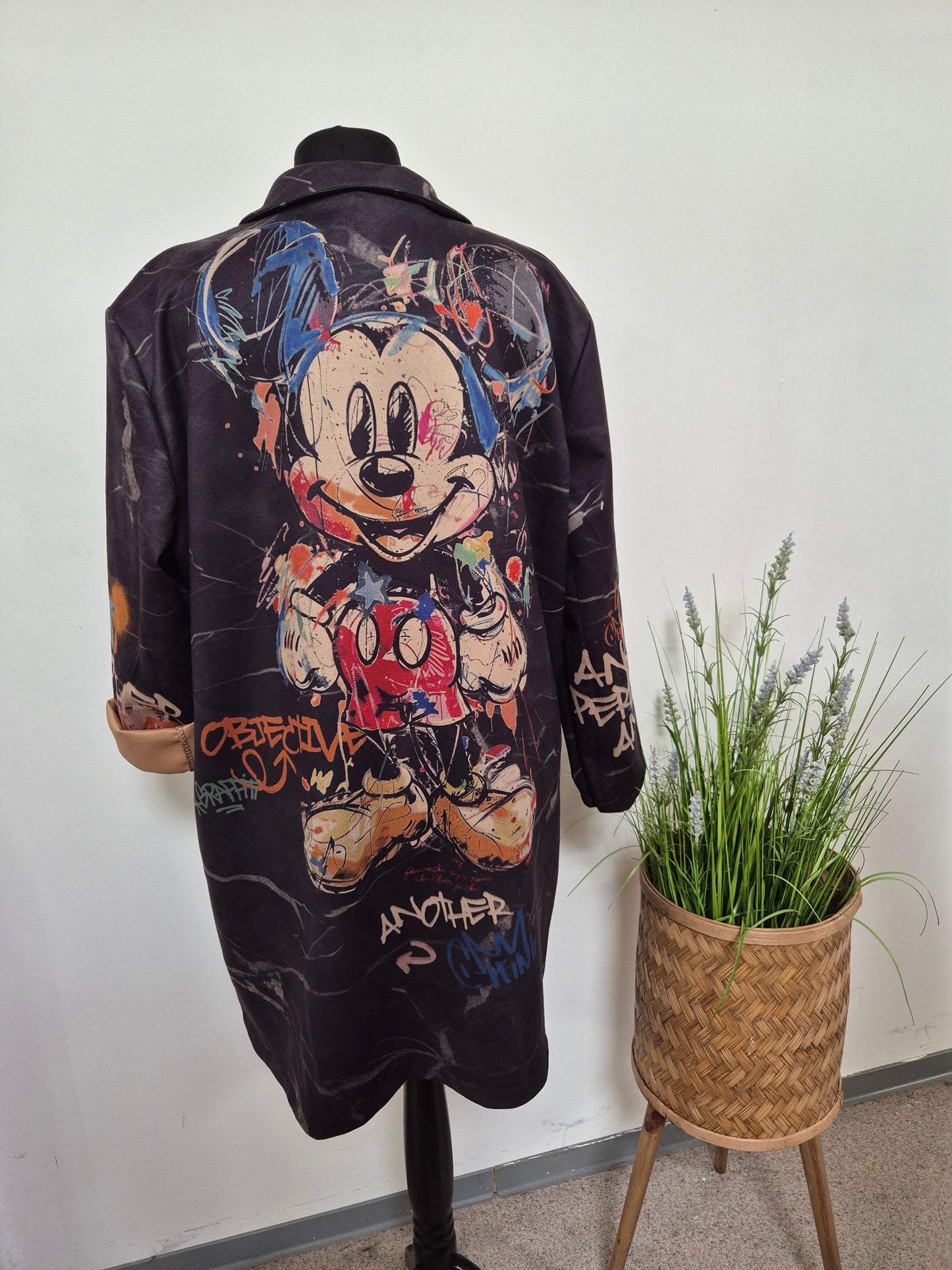 Mickey Print Mantel