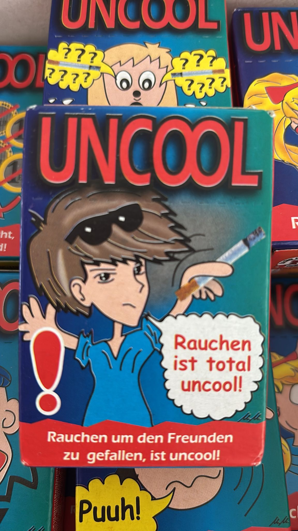 Uncool Kaugummizigaretten