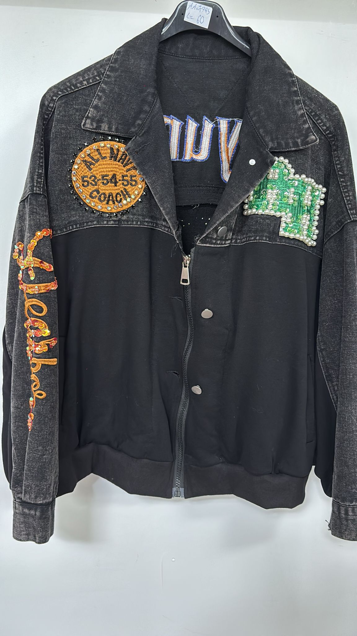 Tom Jeansjacke Perlen