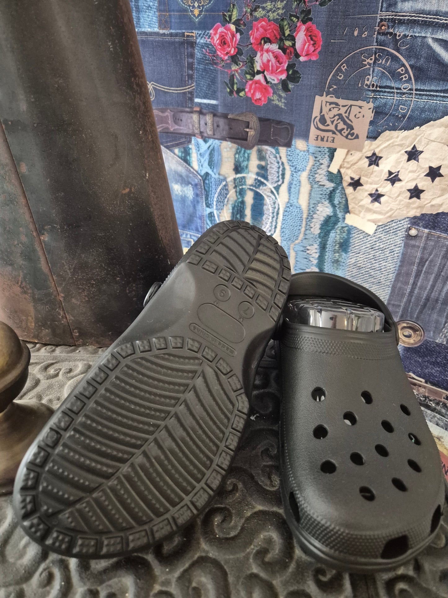 Haus/Gartenschuhe black