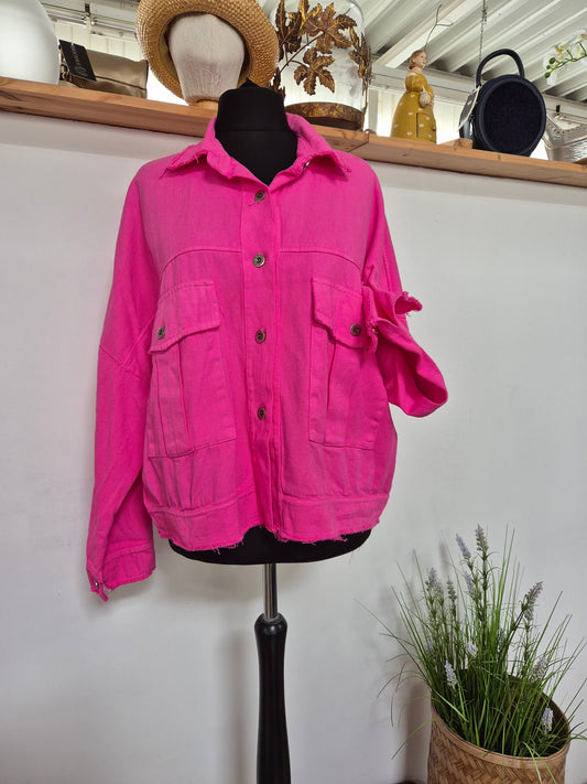 Jeansjacke Taschen