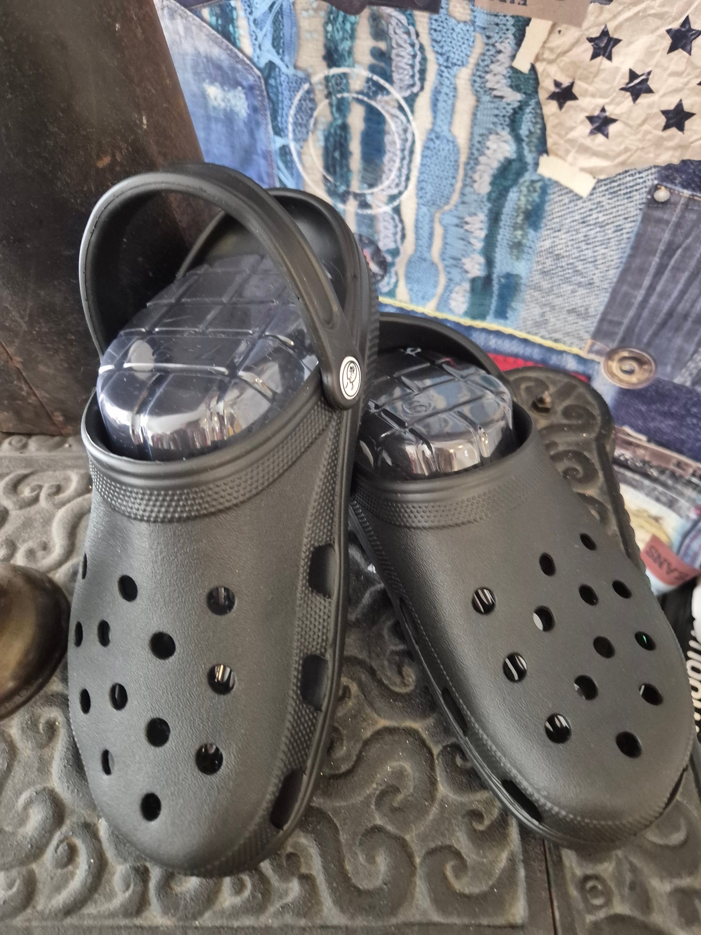 Haus/Gartenschuhe black