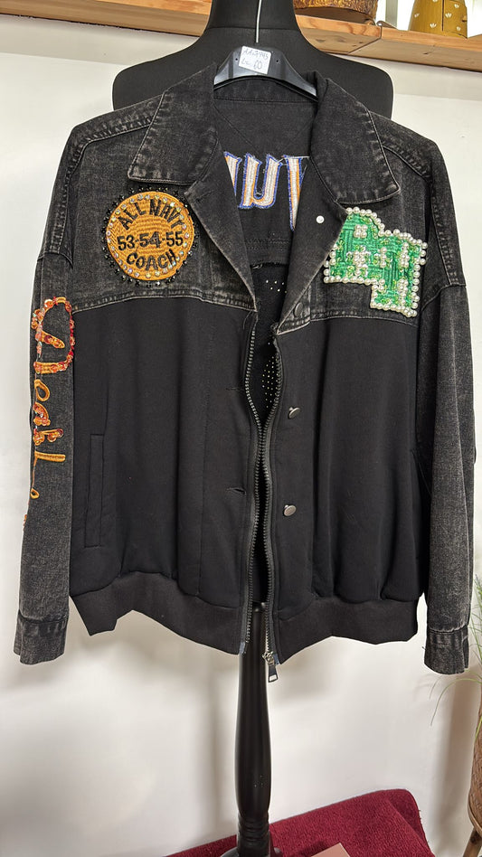 Tom Jeansjacke Perlen