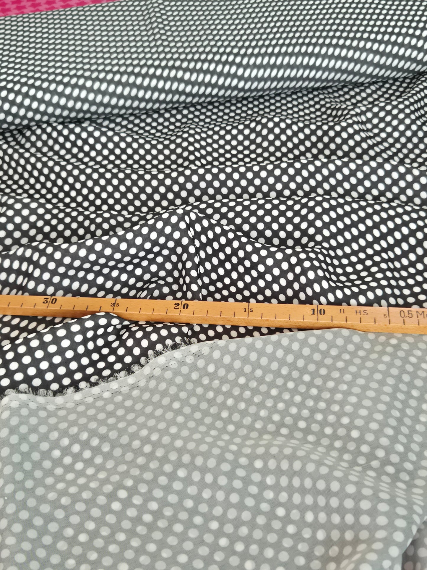 Voile Print Große Dots Quality