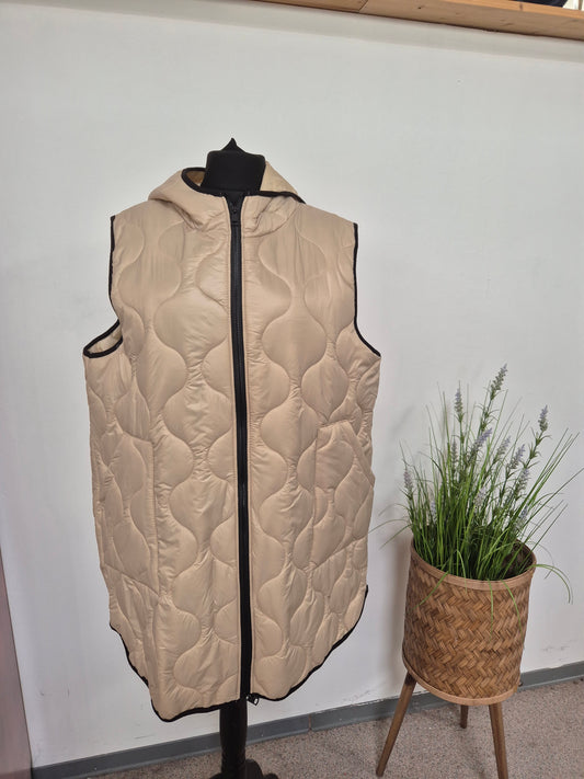 Weste beige