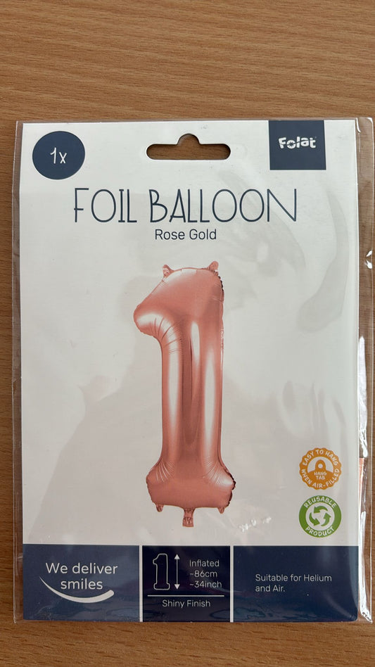 Folienballons Zahlen